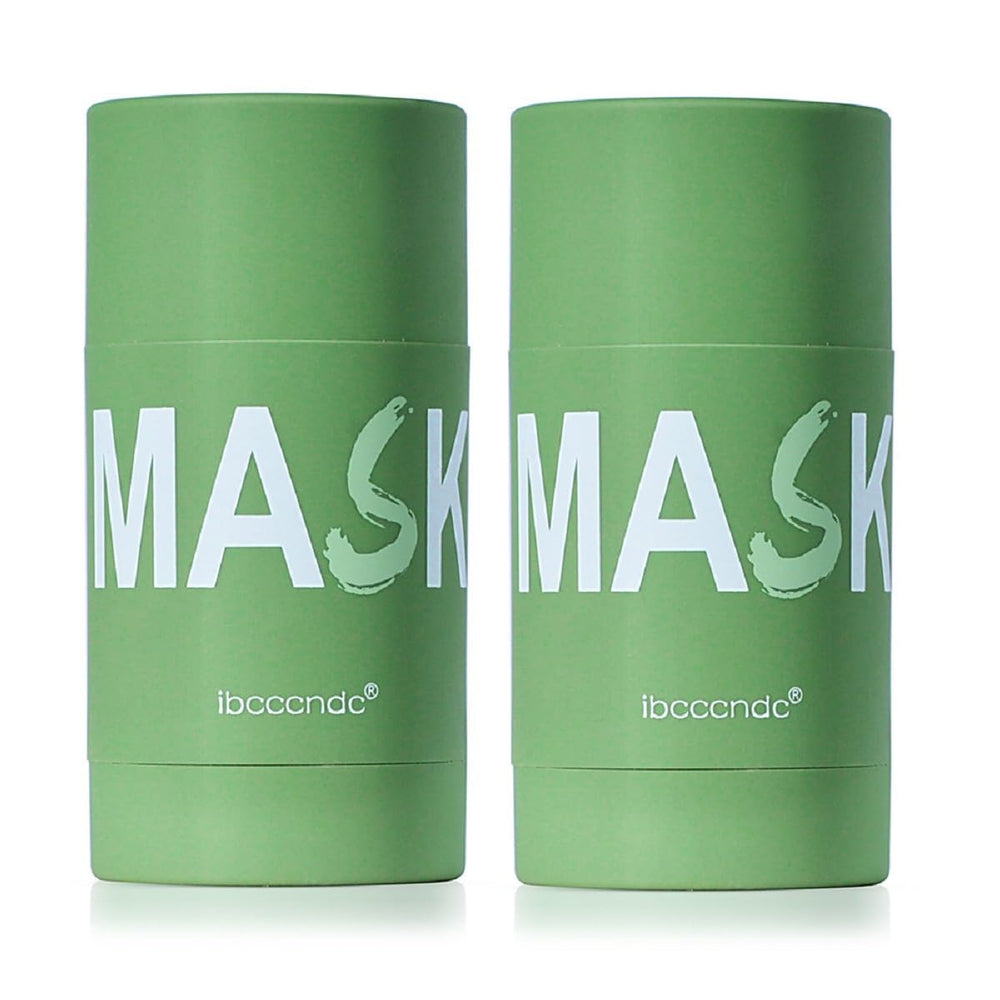 Nvyue Deep Cleanse Mask Stick applied to face for easy pore cleansing.