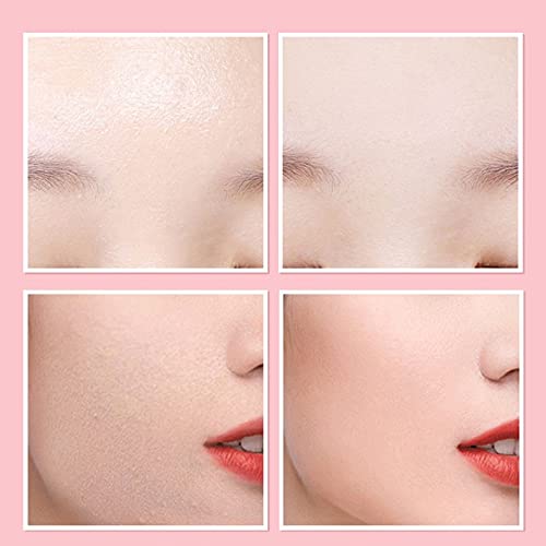 Nvyue Hunmui pore-base gel-cream application close-up demonstrating smooth, oil-control base.