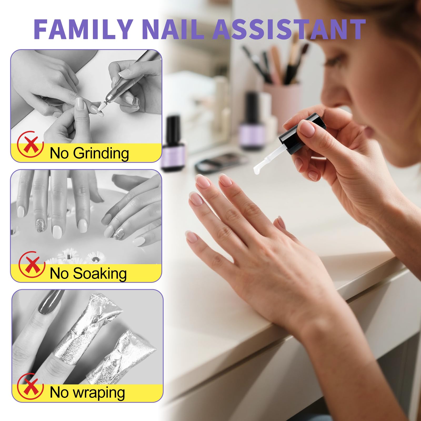 NXJ INFILILA cuticle oil wipes nourish and condition nails