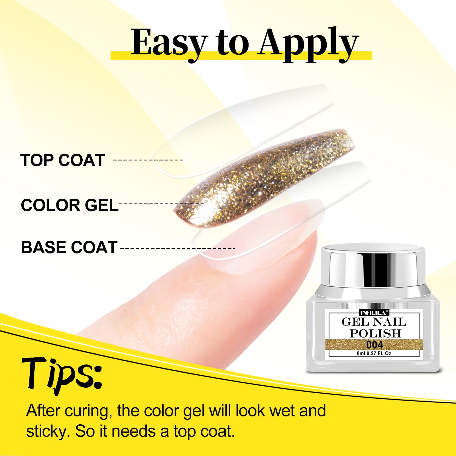 NXJ INFILILA gift-ready shimmer for nail lovers