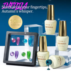 NXJ INFILILA Mysterious Purple cat-eye gel polish delivers depth with magnetic movement.