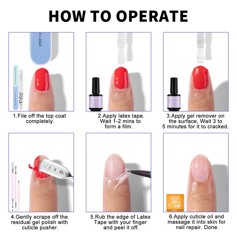 NXJ INFILILA nail files help refine shape and prep nails