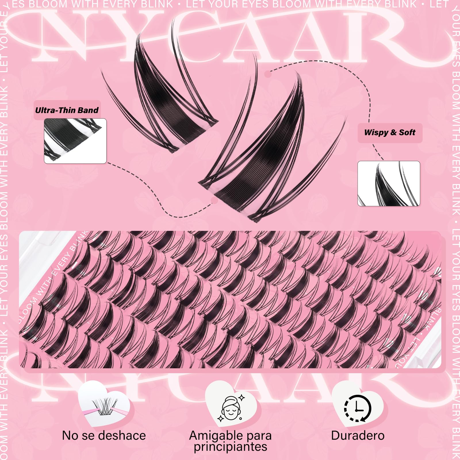 NYCAAR Lash Applicator Tool for precise placement and shaping