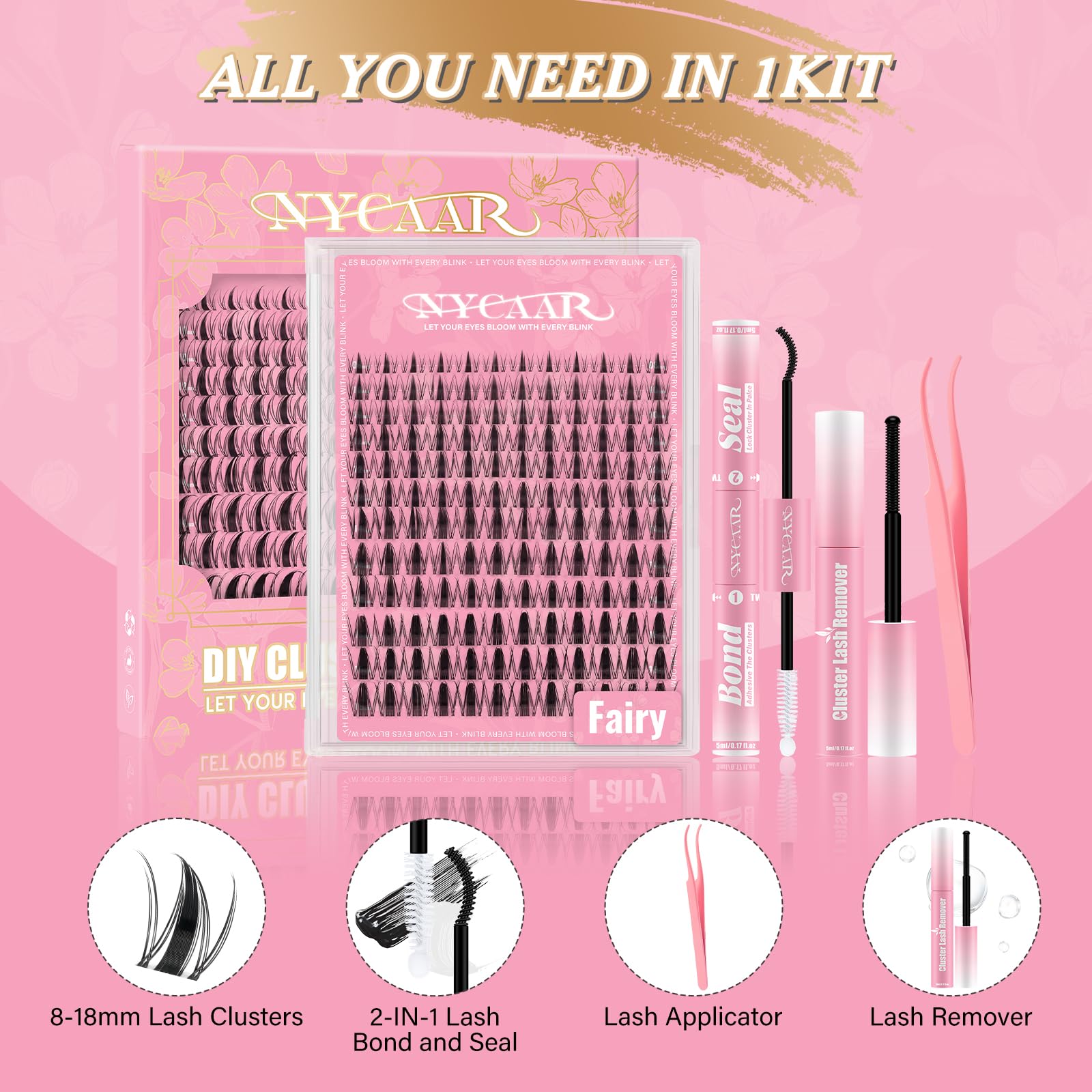 NYCAAR Spiky Manga DCurl Lashes deliver dramatic curl and texture