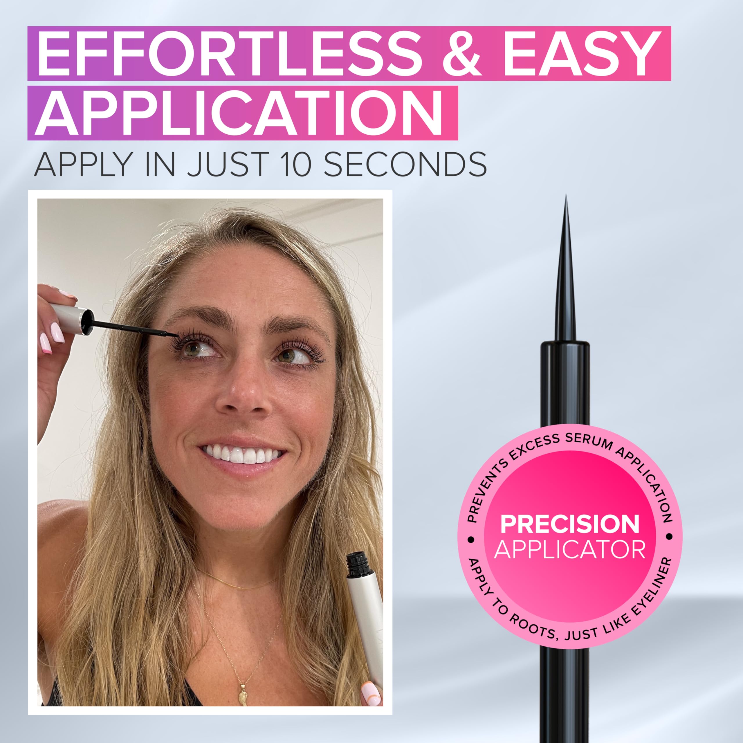 NYK1 LashForce travel-friendly 3ml bottle for on-the-go use.
