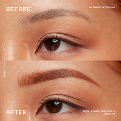 NYX Brow Pencil used for natural fill and easy brow enhancement.