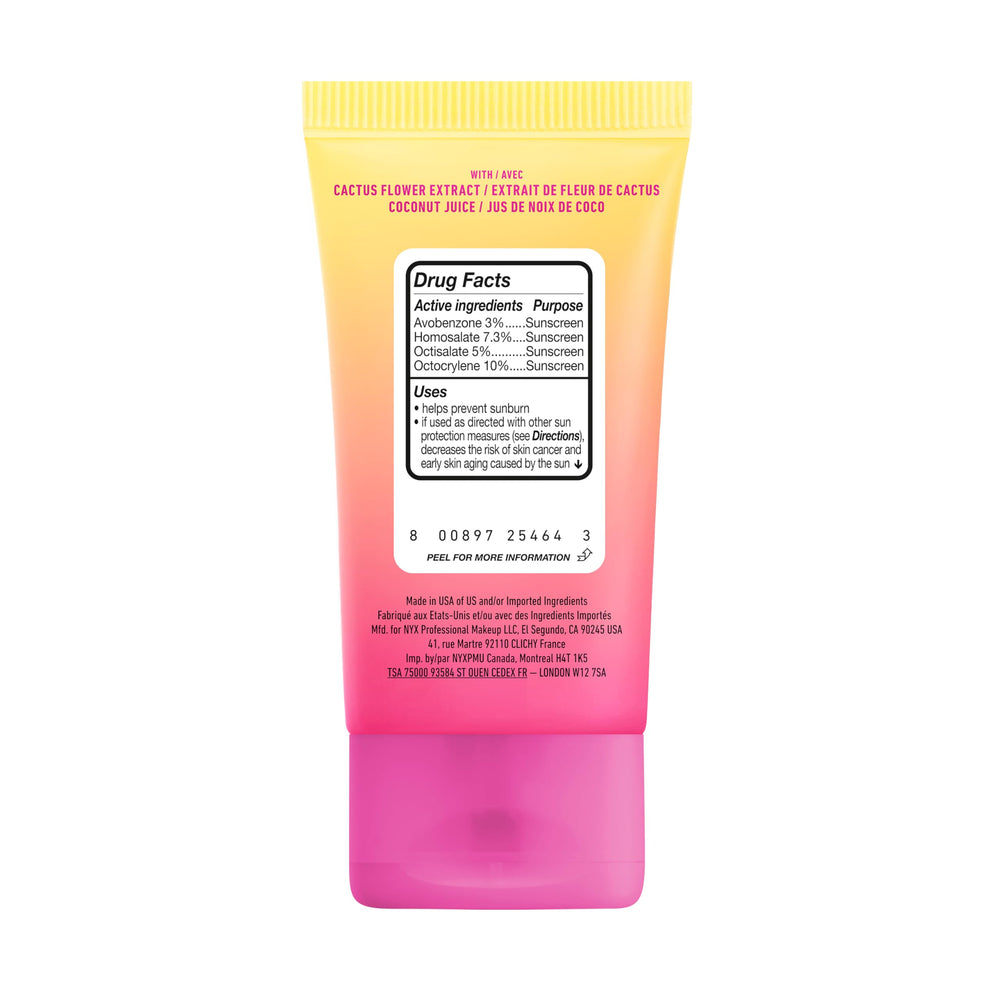 Nyx Blurscreen Primer leaves no white cast on diverse skin tones