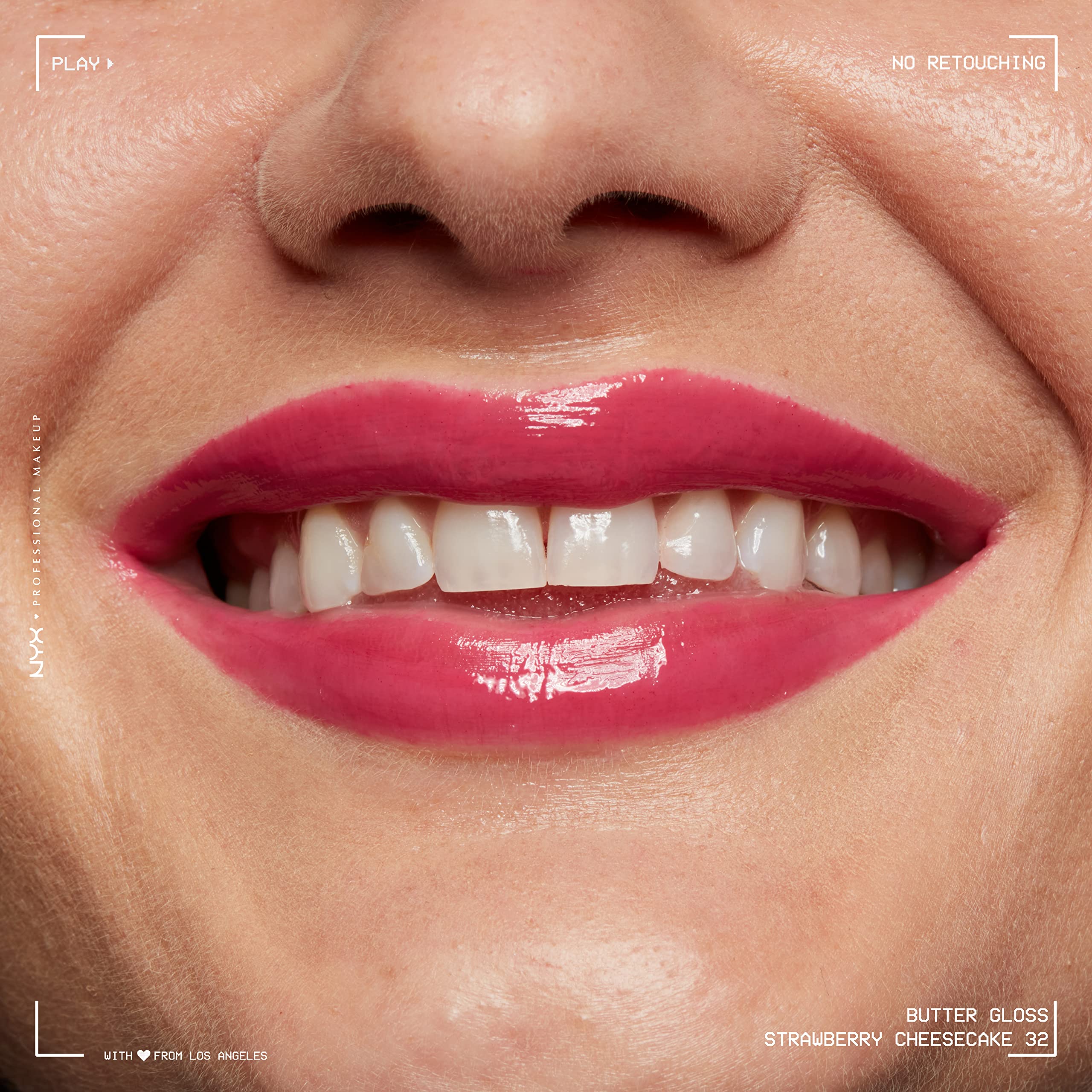 NYX Butter Gloss Strawberry Cheesecake pairing tips for completing lip look