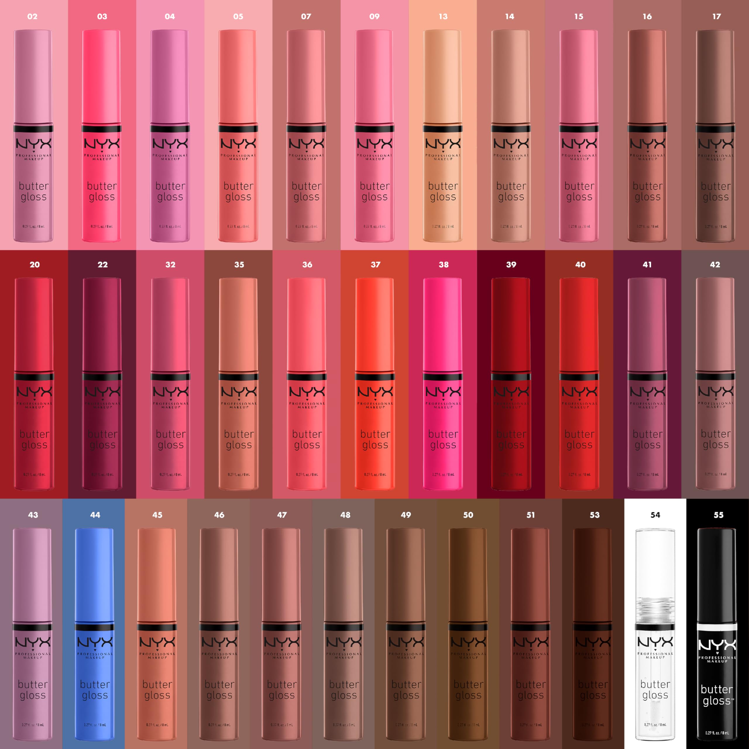 NYX Butter Gloss Strawberry Cheesecake texture captures soft melt-in lip sensation