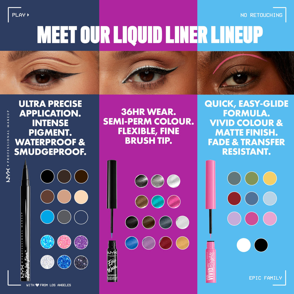 Shimmer Mauve Purple shade on lid for versatile looks