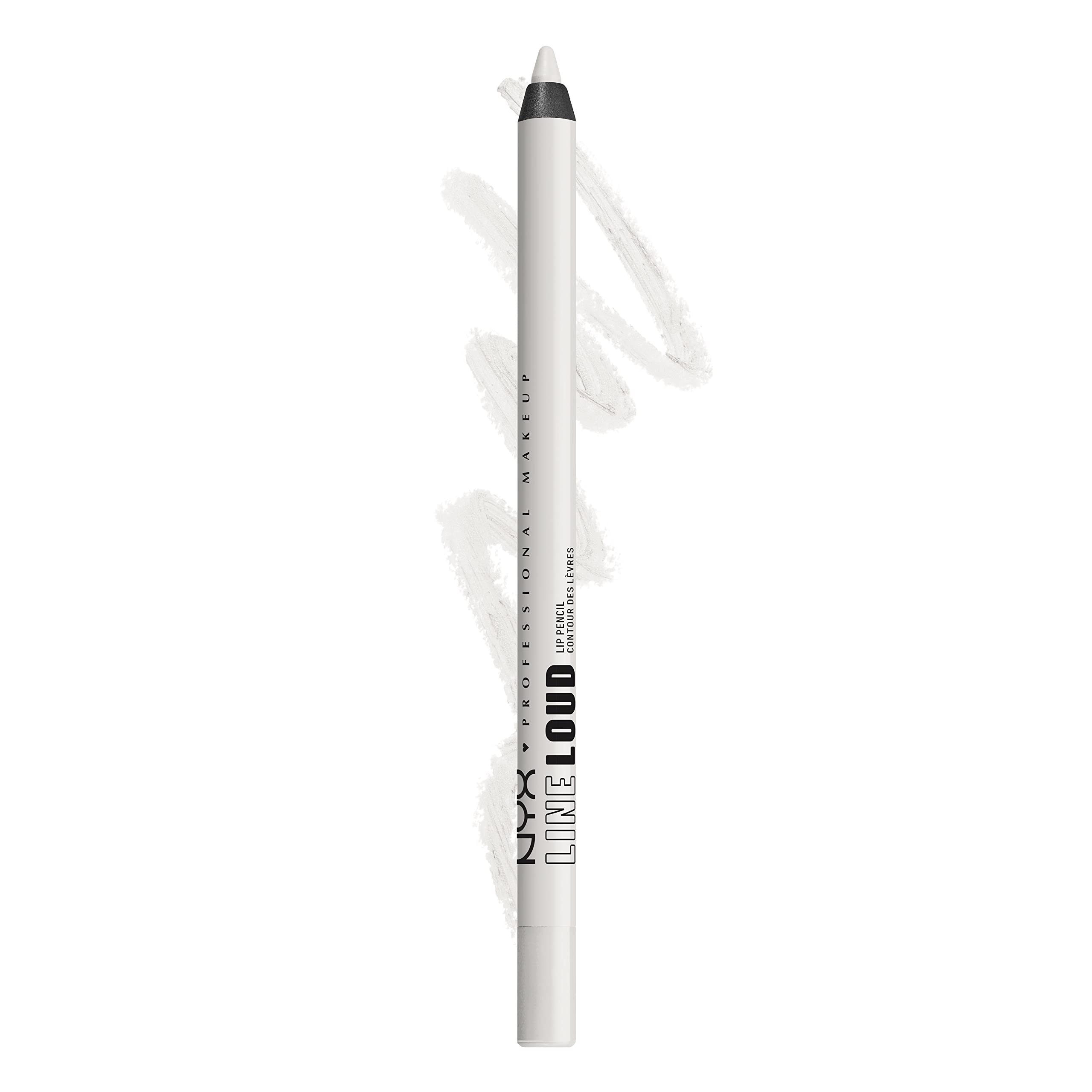 NYX Gimme Drama lip liner swatch shows vibrant longwear color