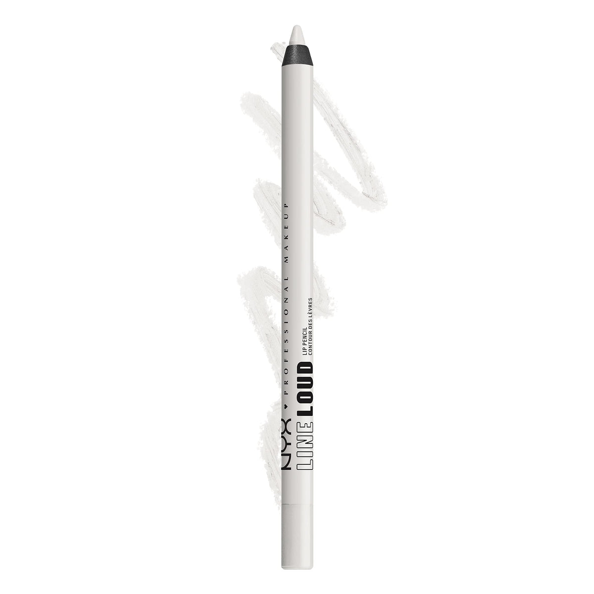 NYX Gimme Drama lip liner swatch shows vibrant longwear color