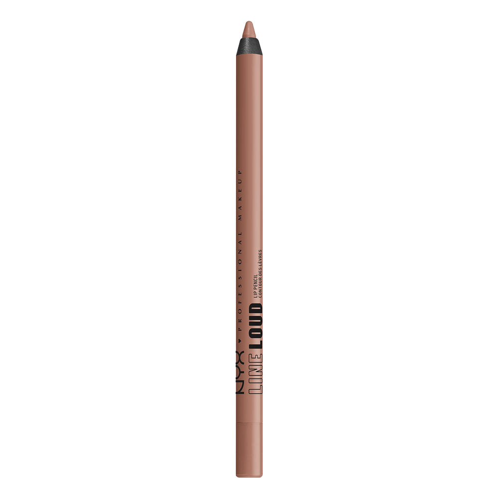 Jojoba oil detail on NYX Line Loud Lip Liner highlighting nourishing feel.