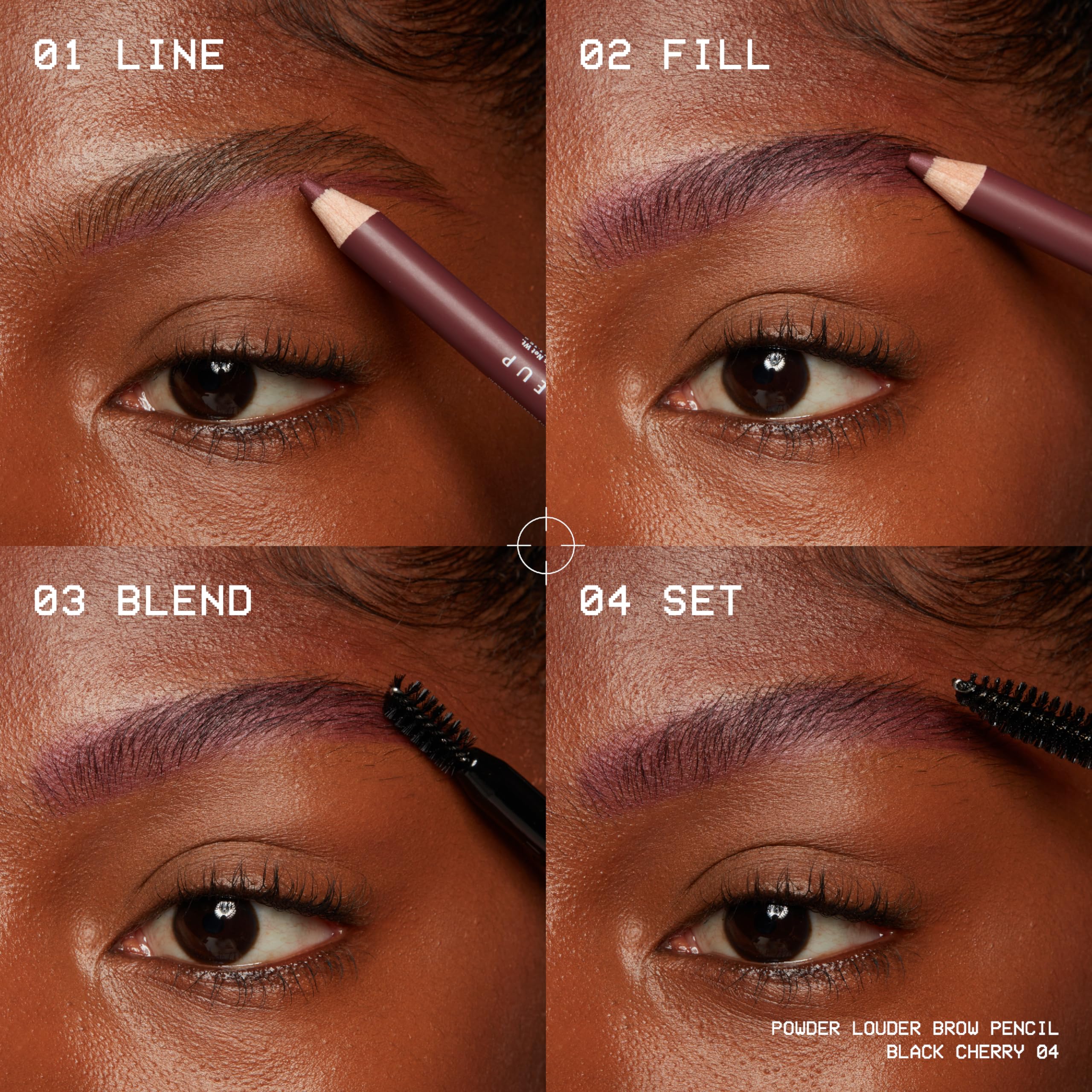 nyx professional makeup powder louder brow pencil bamboo fibers raise brow volume naturally.