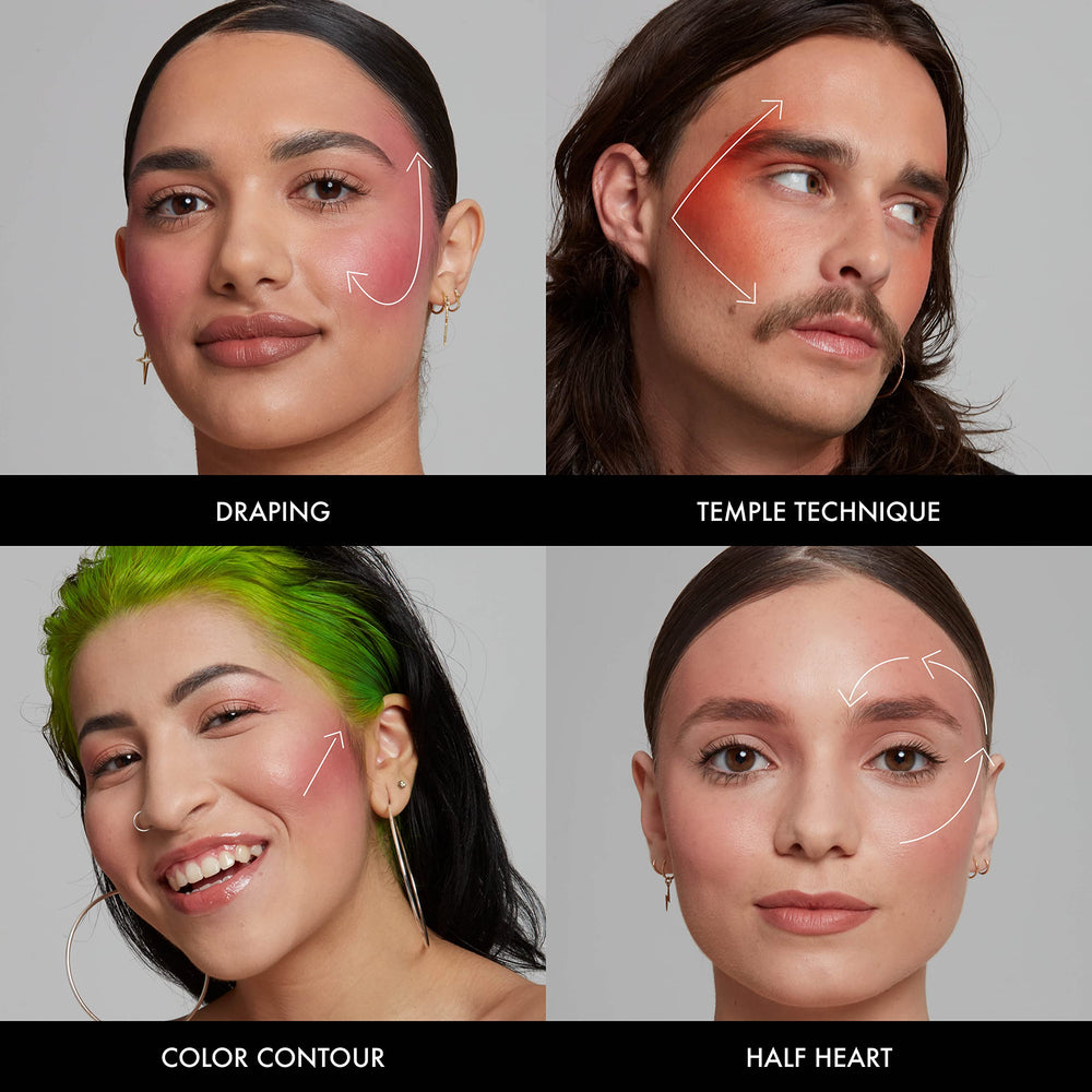 NYX Sweet Cheeks natural finish gives a second-skin look.
