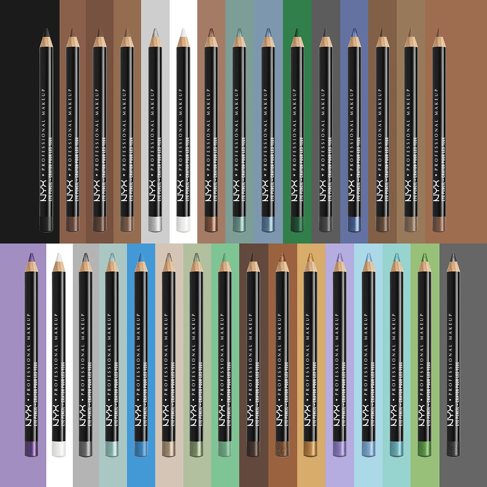 NYSE Slim Eye Pencil Bronze Shimmer packaging and pencil tip close-up