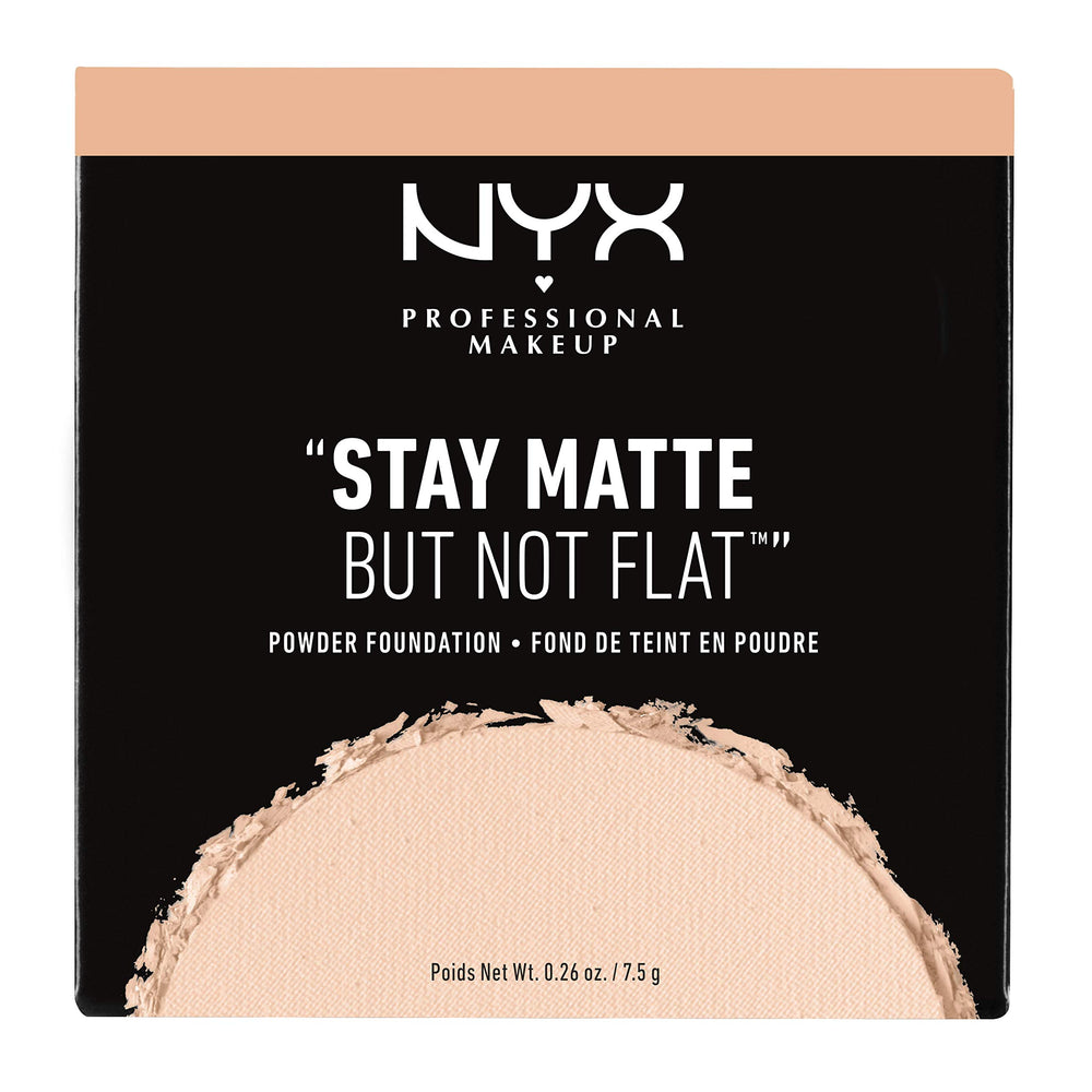 NYX Stay Matte powder sponge application for fuller coverage when dampened