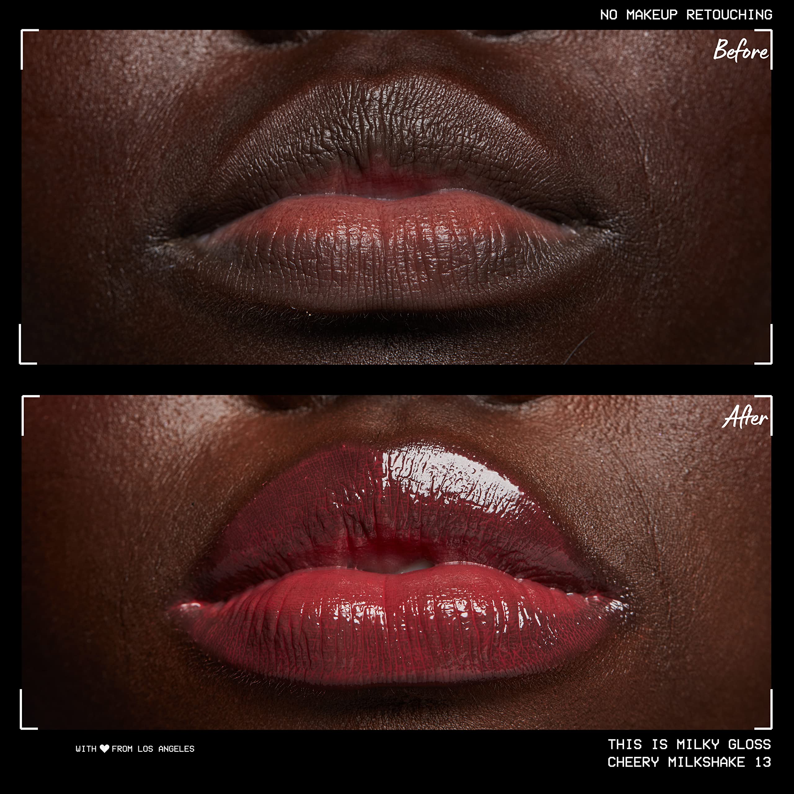 NYX This Is Milky Gloss Cherry Milkshake packaging front view