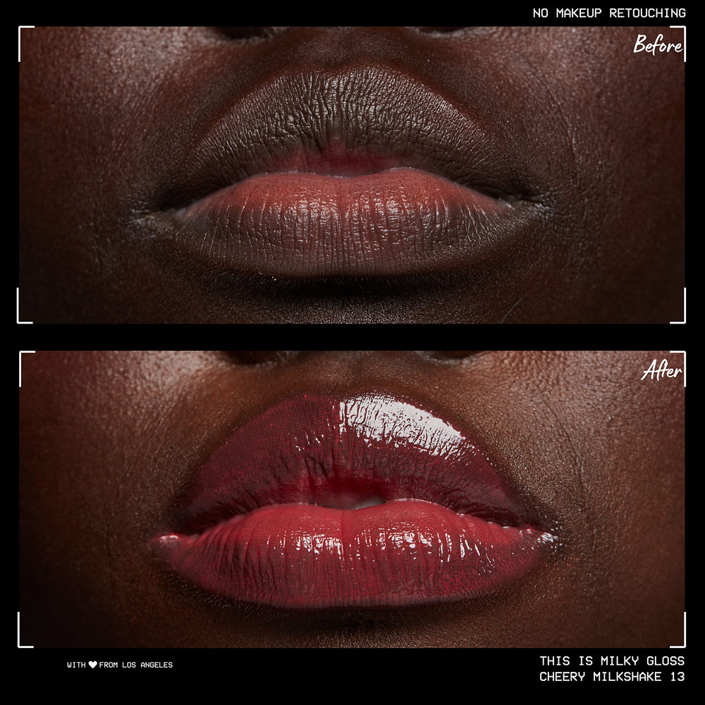 NYX This Is Milky Gloss Cherry Milkshake packaging front view