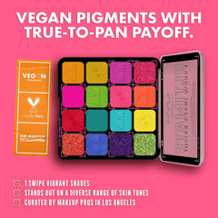 NYX Ultimate Shadow Palette delivers rich pigments for buildable color on all skin tones.