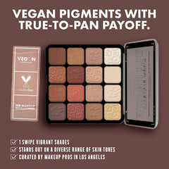 NYX Professional Makeup Ultimate Shadow Palette matte shades enable seamless blending.