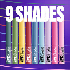 NYX Vivid Brights Blue Thang smear-resistant formula on lid