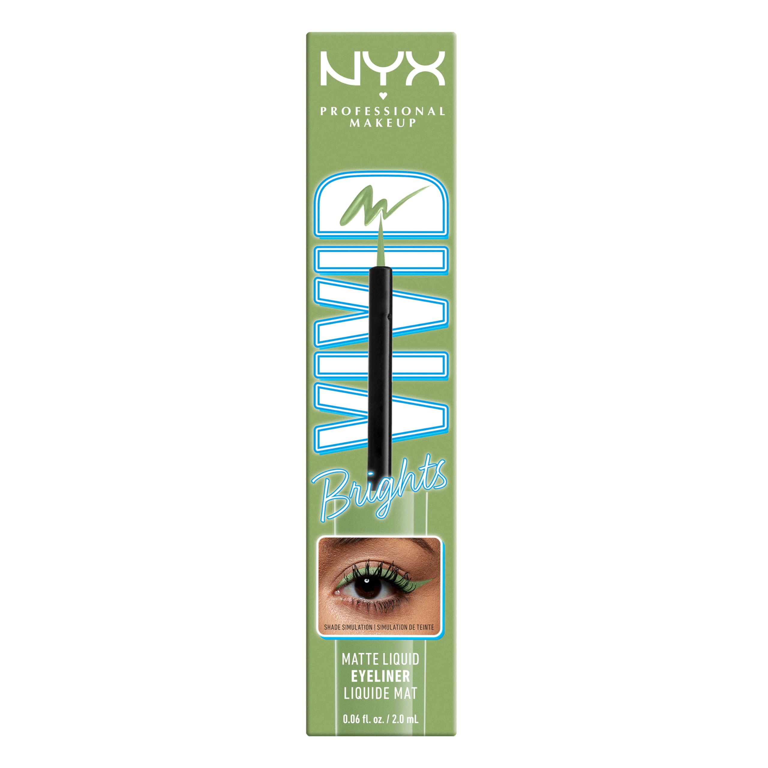 Pair with NYX shadows for vibrant eye makeup that lasts.