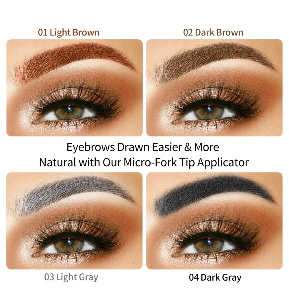 NyxaraJH quick-dry 1ml brow pen enables precise on-the-go touch-ups.