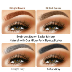 NyxaraJH quick-dry 1ml brow pen enables precise on-the-go touch-ups.