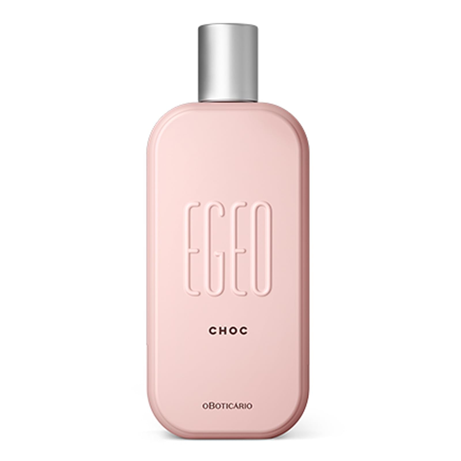 O BOTICARIO Egeo choc bottle front shows premium design and inviting gourmand balance.