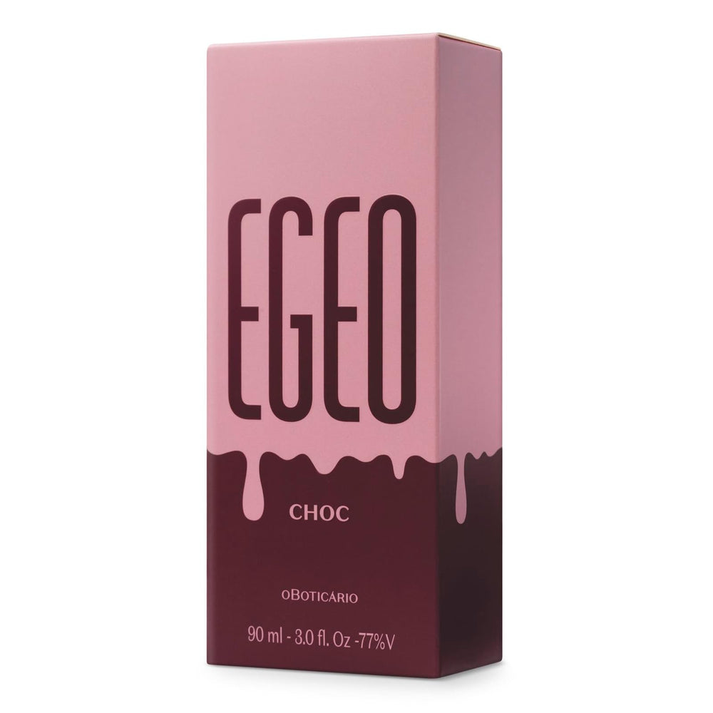 O BOTICARIO Egeo choc collectible bottle on display evokes premium heritage.