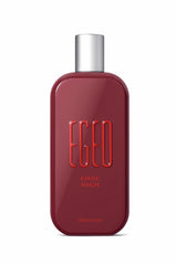 O Boticário Egeo Choc High bottle closeup showing chocolate and strawberry tones for everyday use