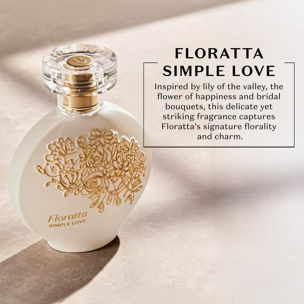 O BOTICÁRIO Floratta Simple Love packaging box premium gift presentation