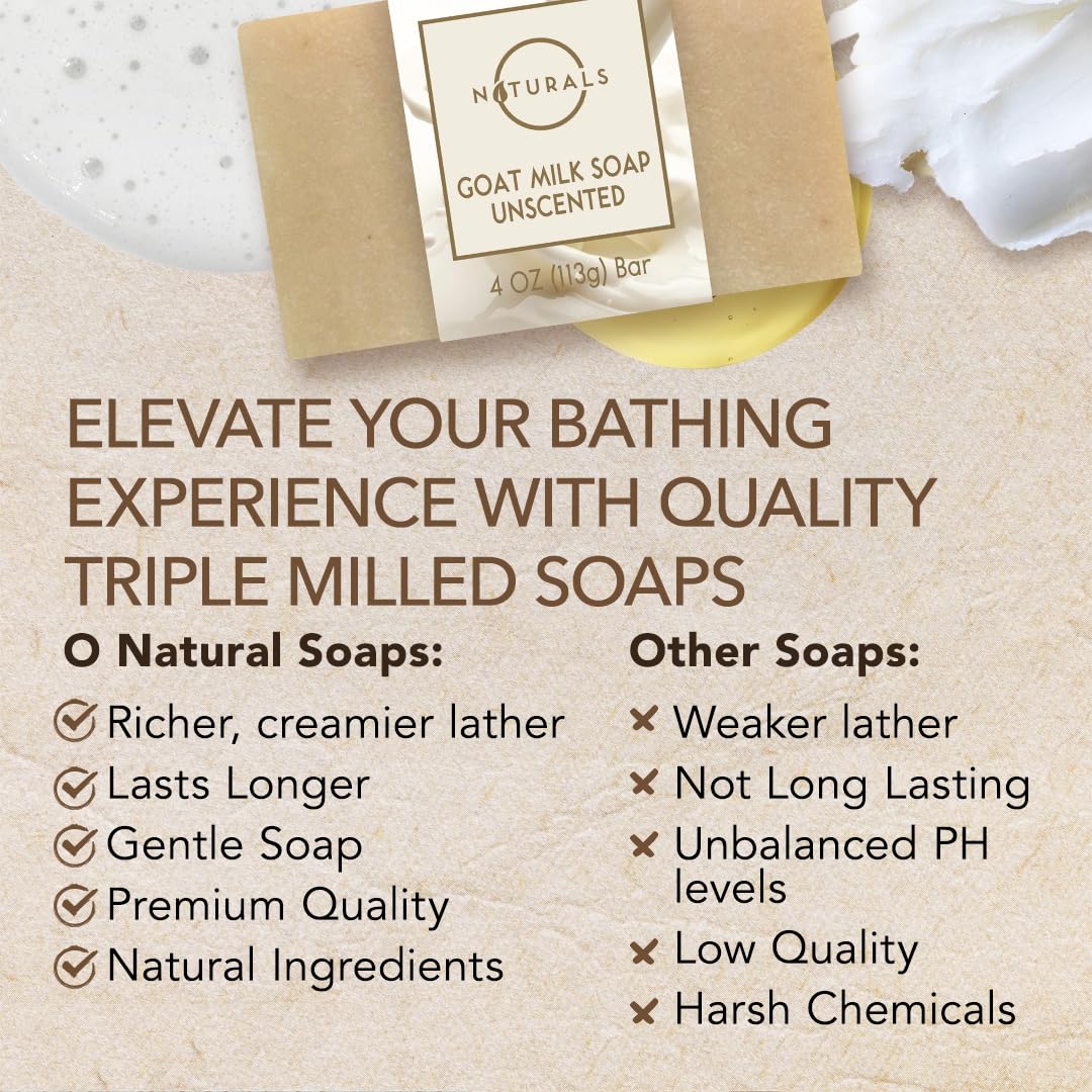 O Naturals For Sensitive Skin bar supports daily cleansing fragrance-free.