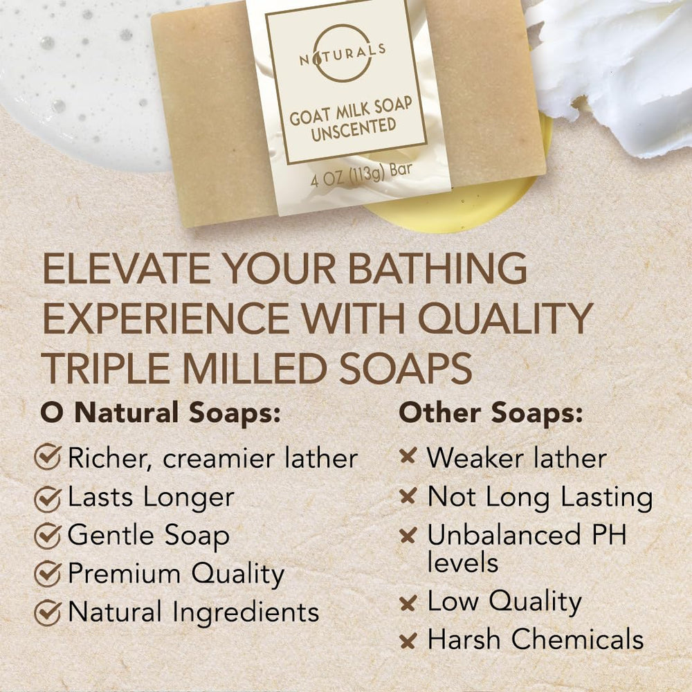 O Naturals For Sensitive Skin bar supports daily cleansing fragrance-free.