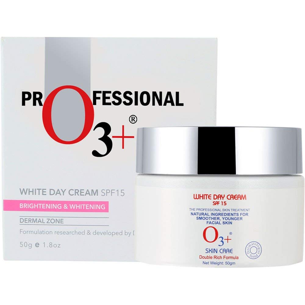 O3+ SPF 15 Day Cream packaging for daily skincare