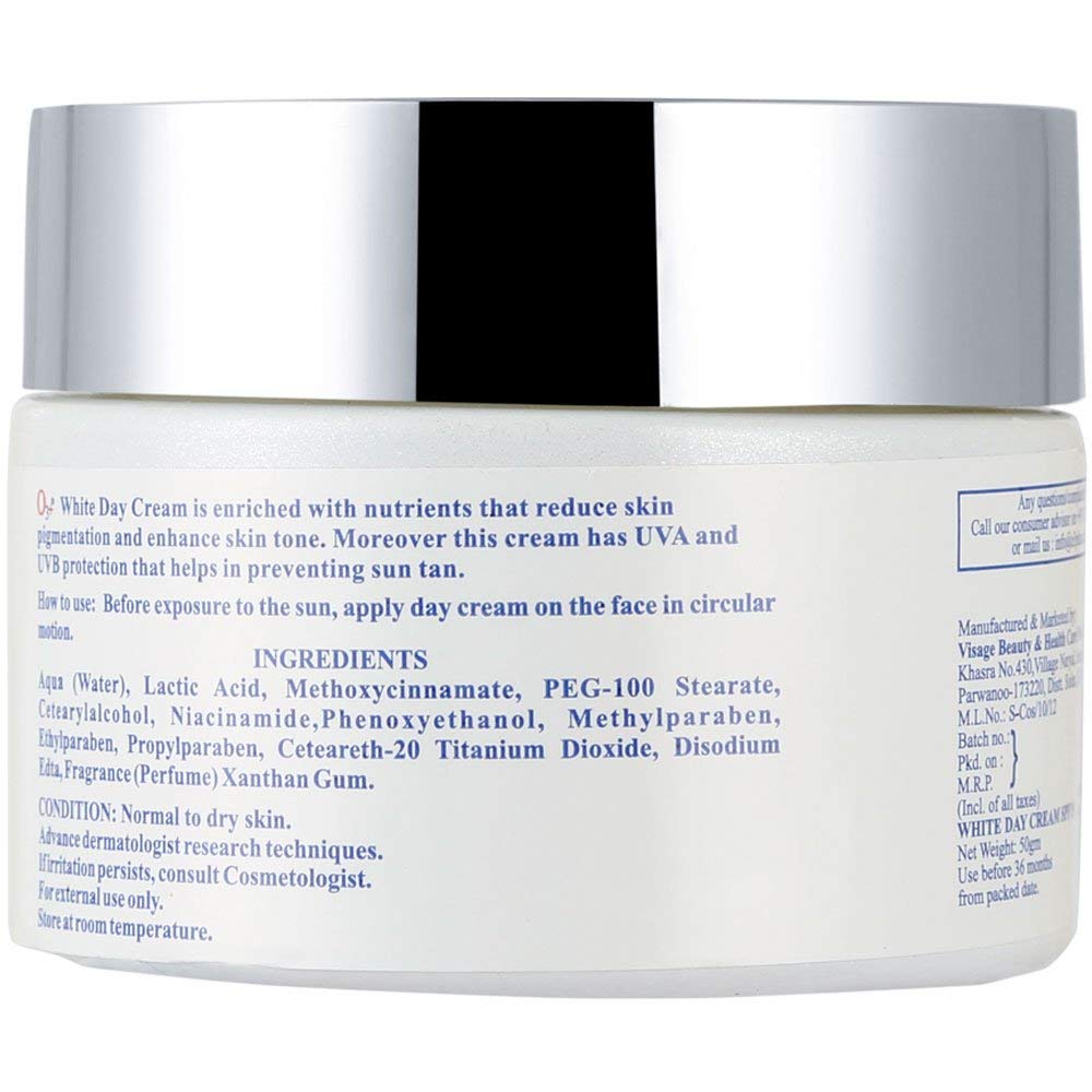 O3+ SPF 15 Day Cream tube with SPF label visible