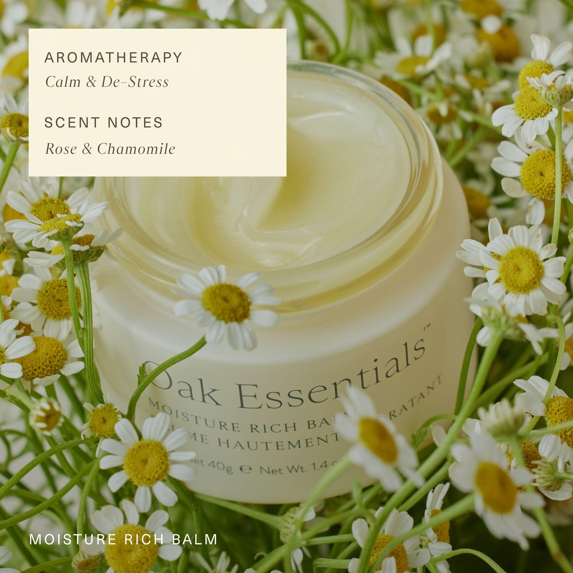 Oak Essentials clean ingredients standard excludes silicones and parabens.
