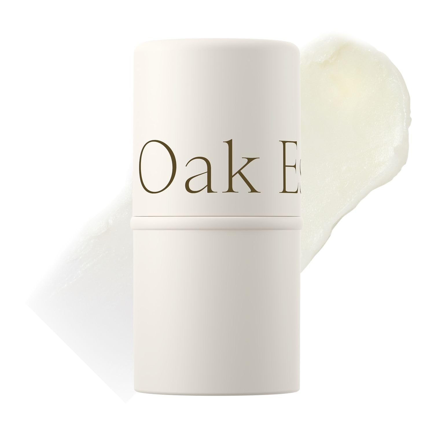 Oak Essentials Conditioning Lip Balm jar closeup showing rich hydration from shea butter