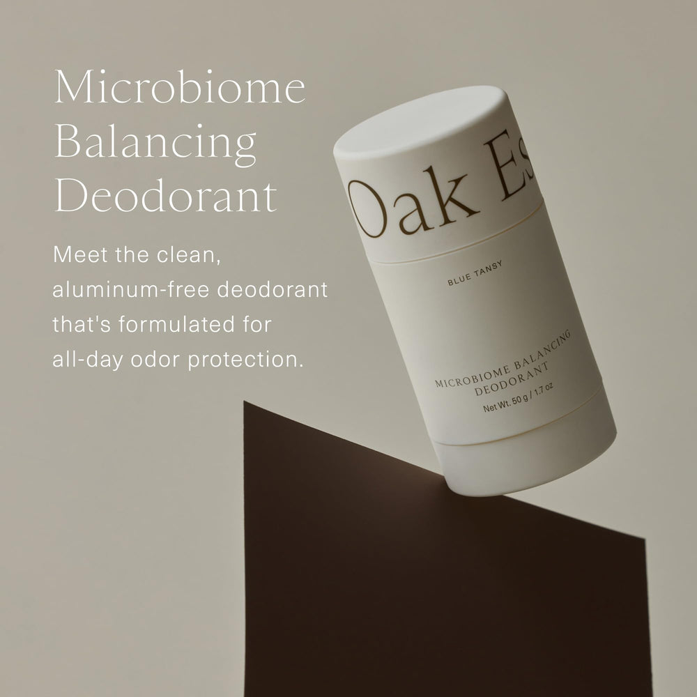 Oak Essentials deodorant application demonstrates easy daily use and even coverage