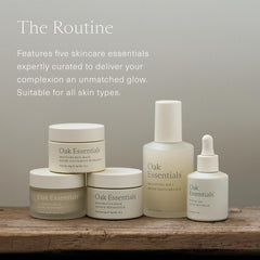 Oak Essentials restorative mask jar for nourishing treatment that smooths texture