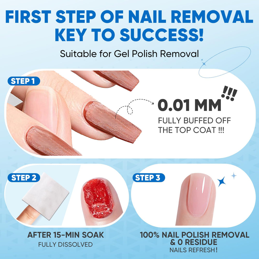 Individually wrapped OAKDOLCHE wipes for hygienic, on-the-go nail care.