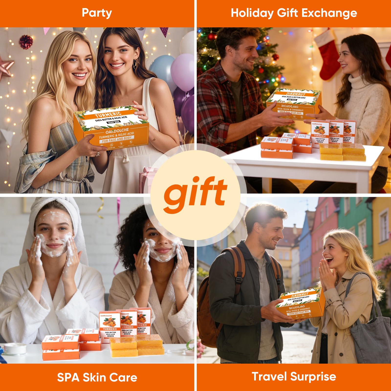 OAKDOLCHE turmeric kojic set, thoughtful holiday gifting idea