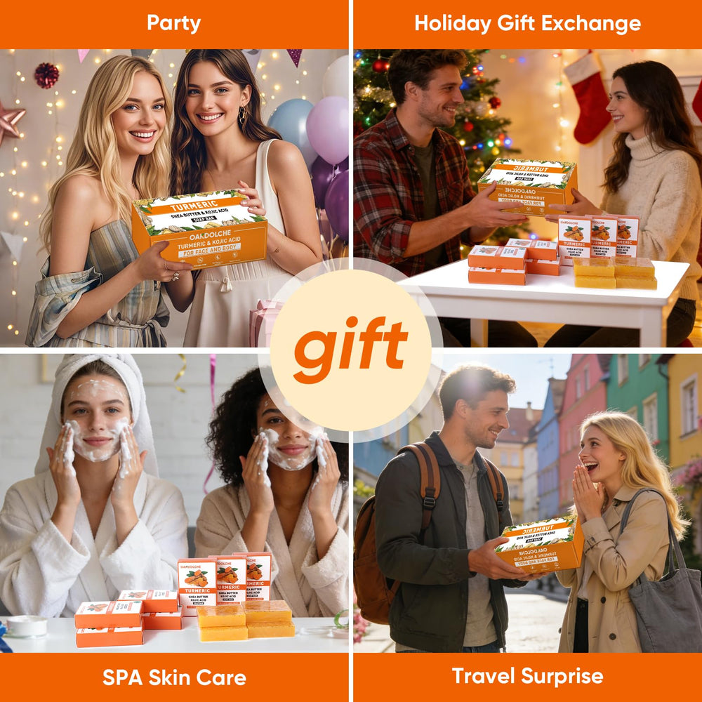 OAKDOLCHE turmeric kojic set, thoughtful holiday gifting idea