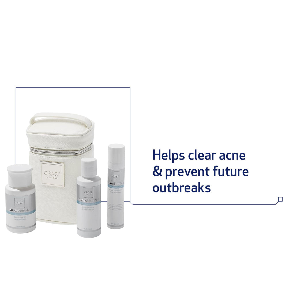 Close-up of cleanser foam texture from Obagi CLENZIderm MD.
