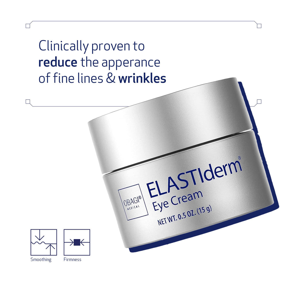 Obagi ELASTIderm Eye Cream tube squeeze, convenient dosing