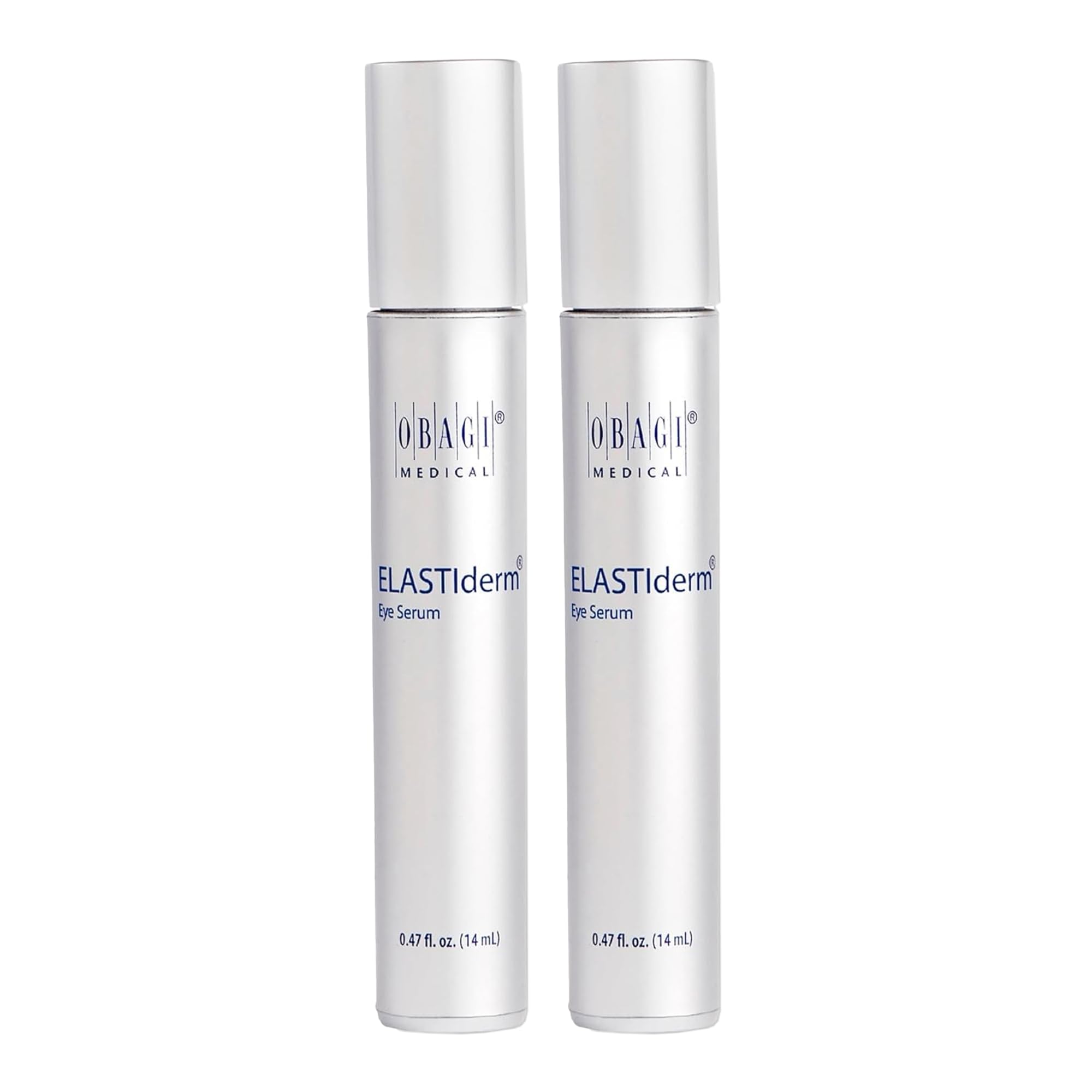 Obagi ELASTIderm Eye Serum bottle with cooling applicator for refreshed under-eye skin.