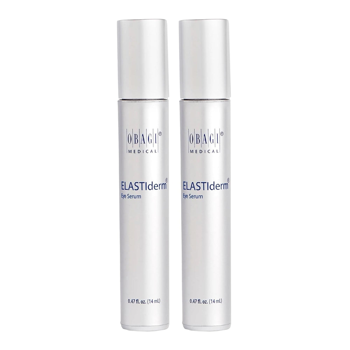 Obagi ELASTIderm Eye Serum bottle with cooling applicator for refreshed under-eye skin.