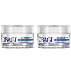 Obagi Hydrate Luxe night cream with balm texture for overnight hydration.
