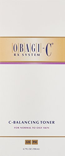 Application on the face with Obagi C-Balancing Toner for a fresh feel.